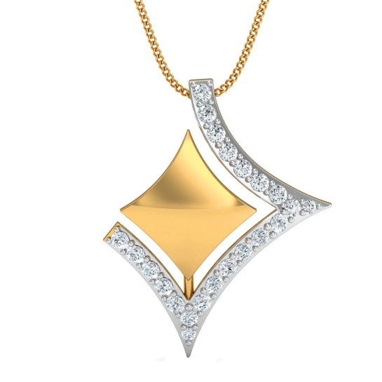 Sonam Gold and Diamond Pendant