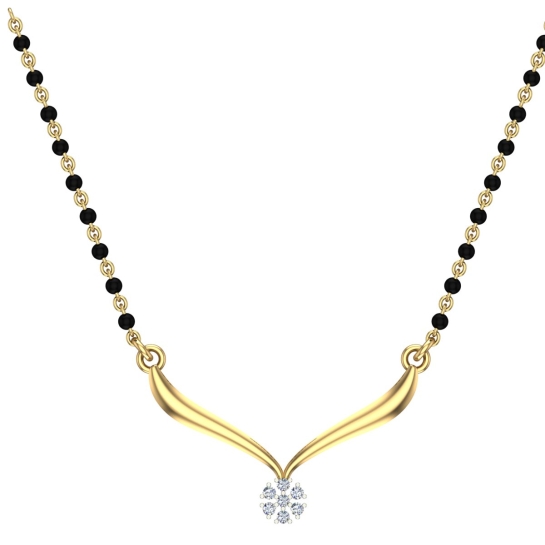 Zarin Diamond Mangalsutra 