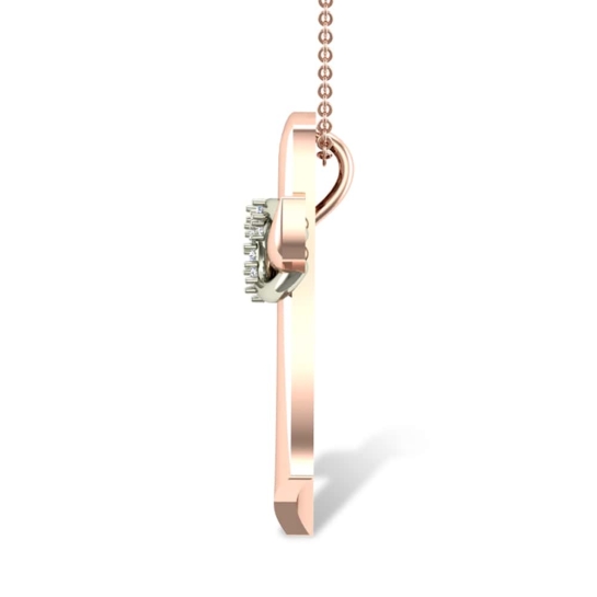 Amara Jesus  Diamond Pendant