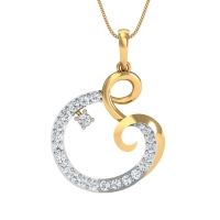 Anita Gold and Diamond Pendant