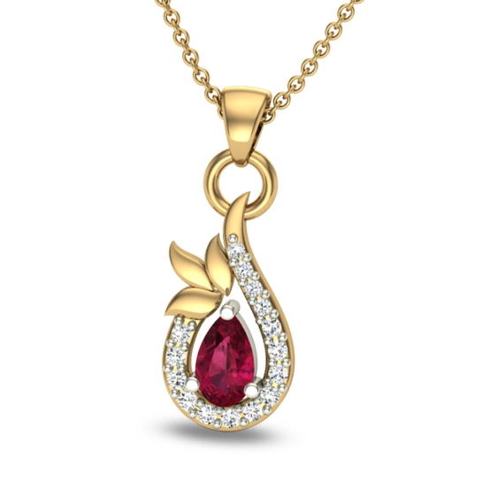 Aditi 18kt Gold & Diamond Pendant  