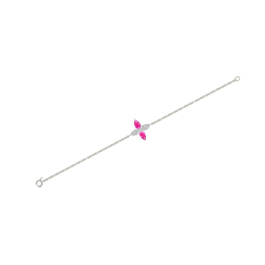 Aaishu Diamond Circle Bracelet