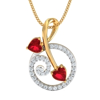 Neeru Gold and Diamond Pendant