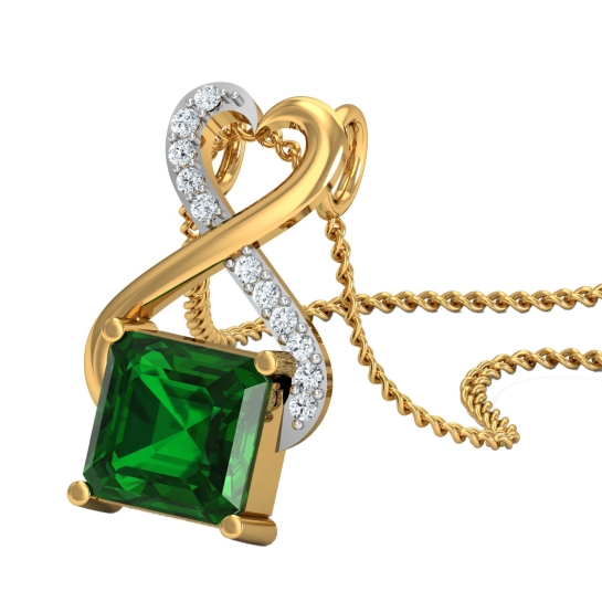 Catherine Gold and Diamond Pendant