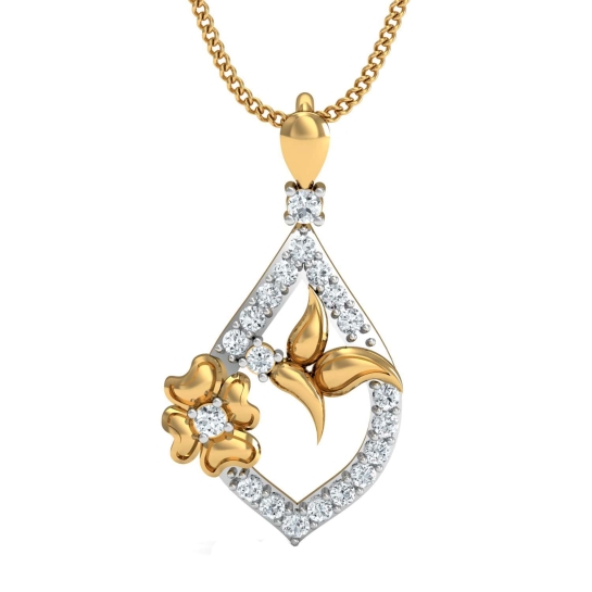 Sunita Gold and Diamond Pendant