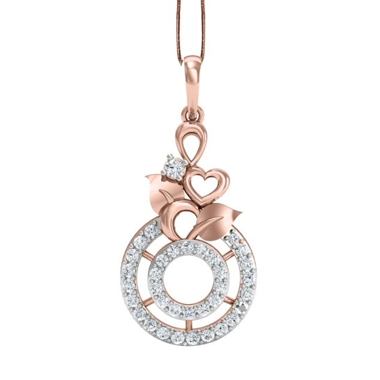 Mallica Gold and Diamond Pendant