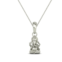 925 Silver Ganesh ji Pendant 1gram For Men & Women 