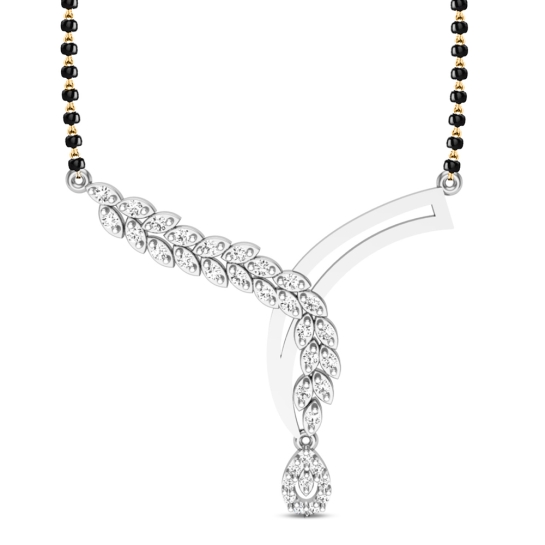 Alayah Gold and Diamond Mangalsutra