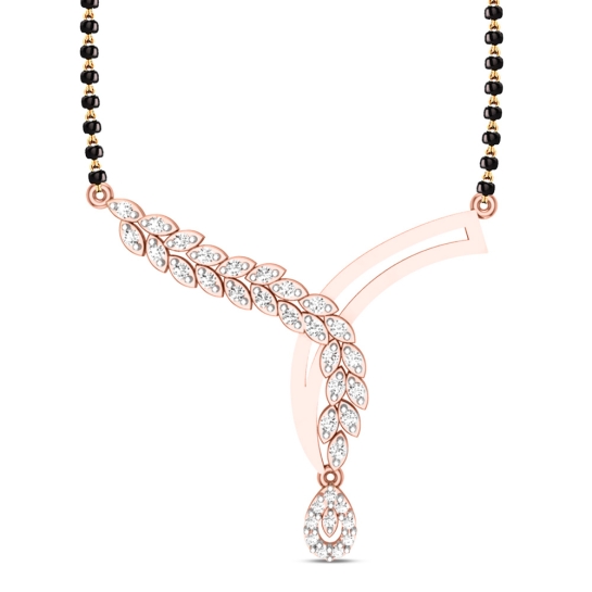 Genesis Rose Gold and Diamond Pendant