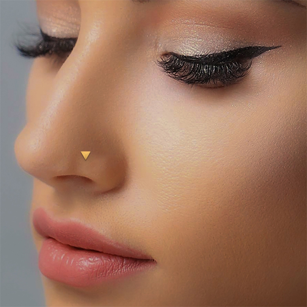 Geometric Nose Stud 
