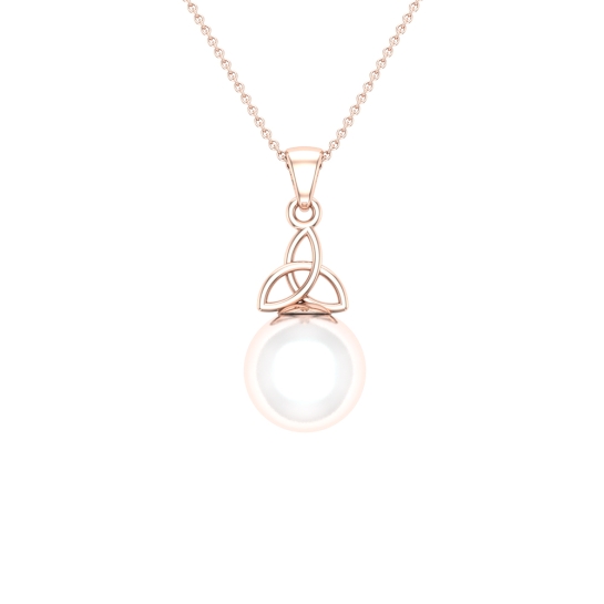 Grace Pearl Gold Pendant Designs For Female