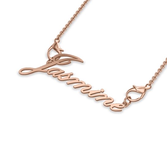 Jasmine Rose Gold Pendant