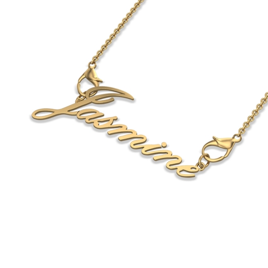 Jasmine Yellow Gold Pendant