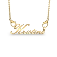 Kristine Yellow Gold Pendant