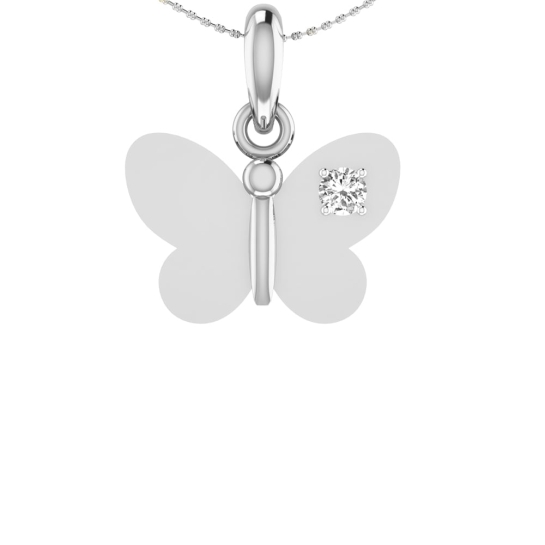 Lily Gold and Diamond Pendant