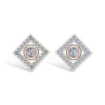Liyana Rose Gold Stu…