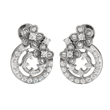 Michah Diamond Earri…