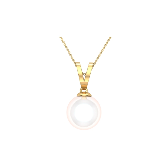 Nora Pearl Gold Pendant