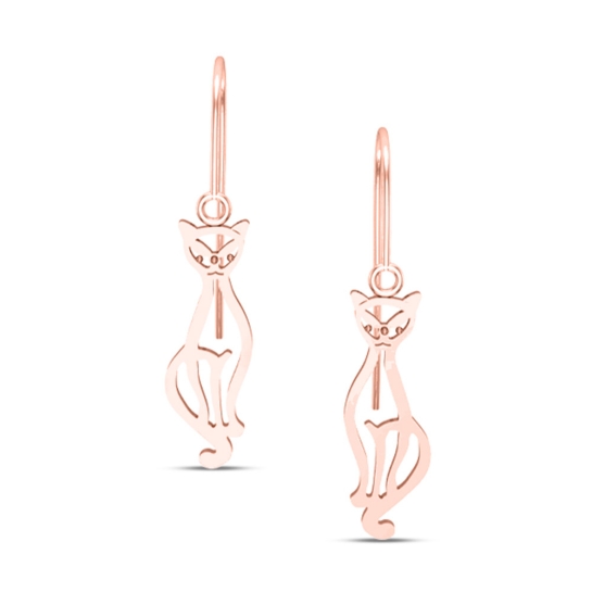 Lyric Gold Earrings Design for daily use 