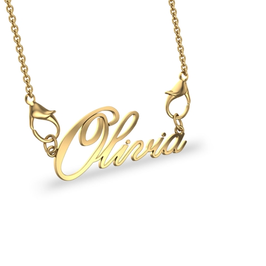 Olivia Yellow Gold Pendant