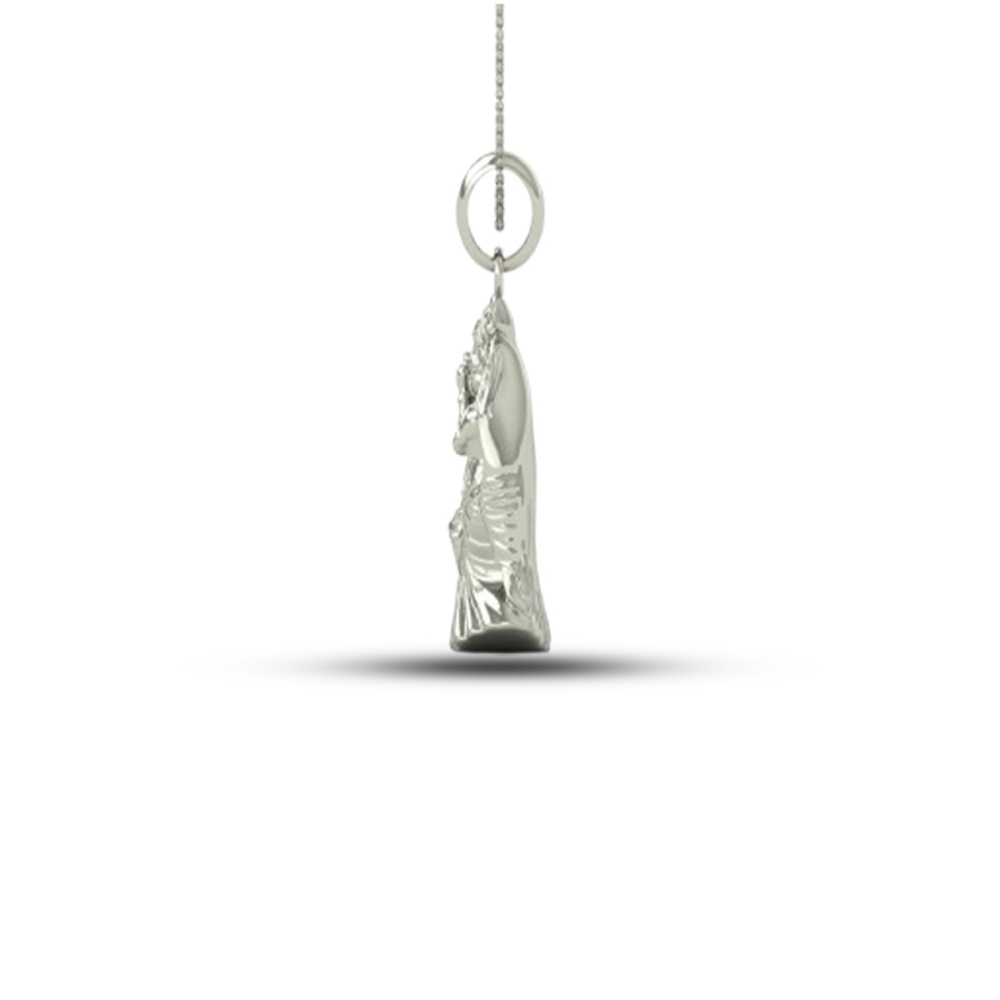 925 Silver Radha-Krishn Pendant 1gram For Men & Women