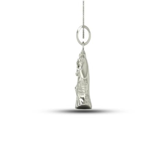 925 Silver Radha-Krishn Pendant 1gram For Men & Women