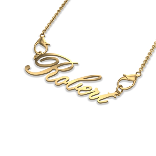 Robert Yellow Gold Pendant