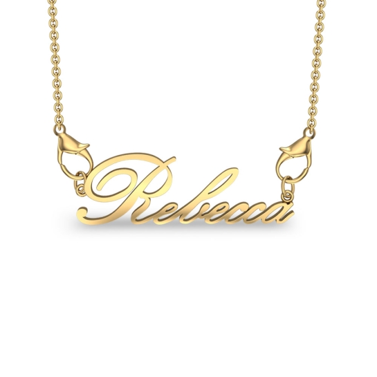 Rebecca Yellow Gold Pendant