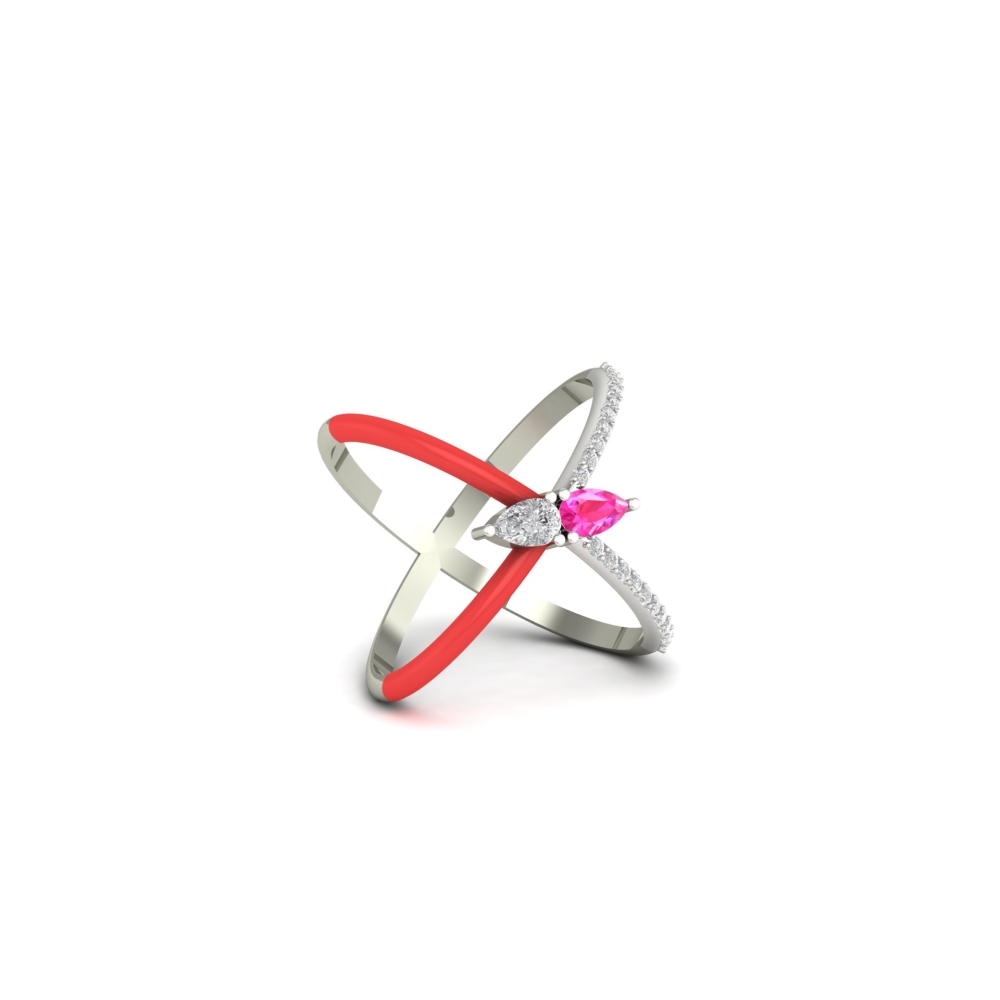 Aaradhya Gold and Diamond Ring