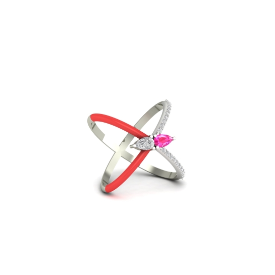 Aaradhya Gold and Diamond Ring