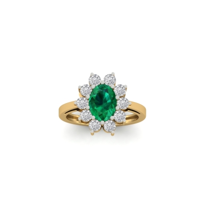 Aashi Gold and Diamond Ring