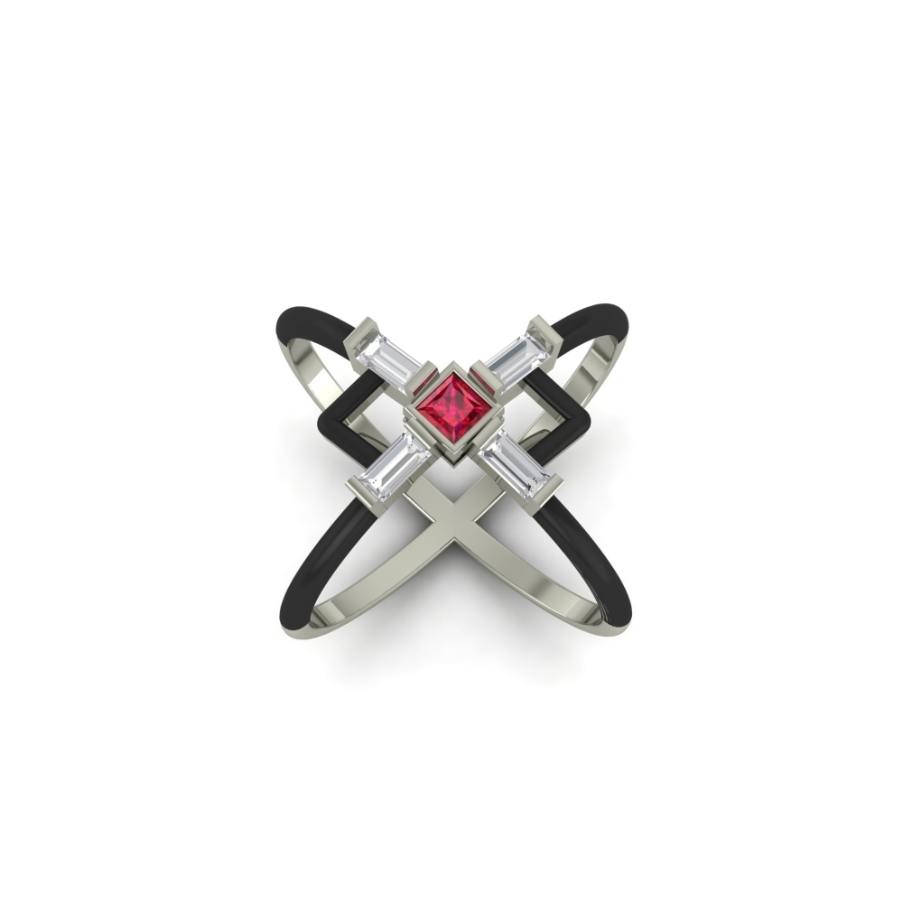 Aanya Gold and Diamond Ring