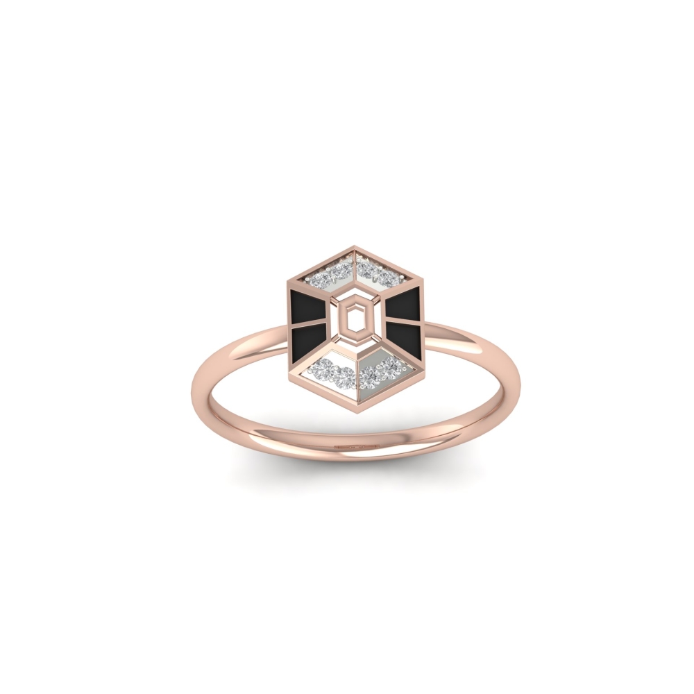 Aastha Gold and Diamond Ring