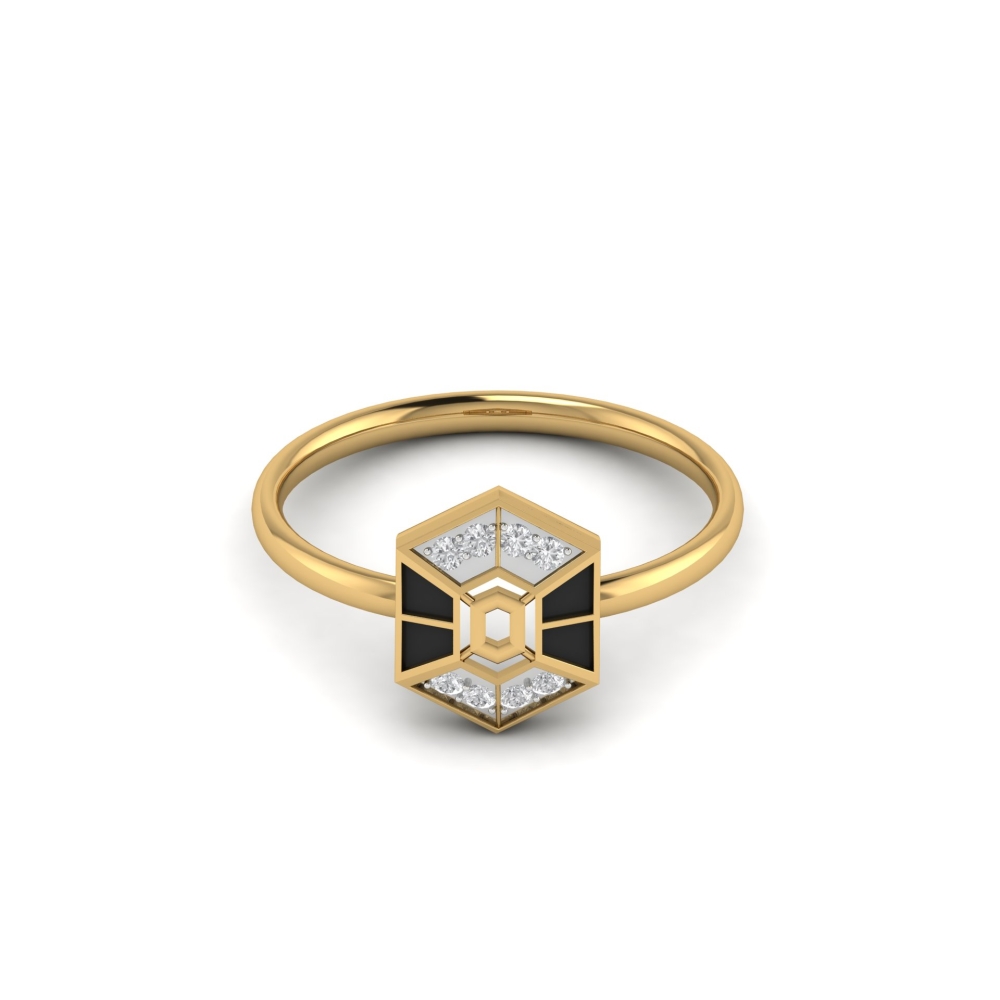 Aastha Gold and Diamond Ring