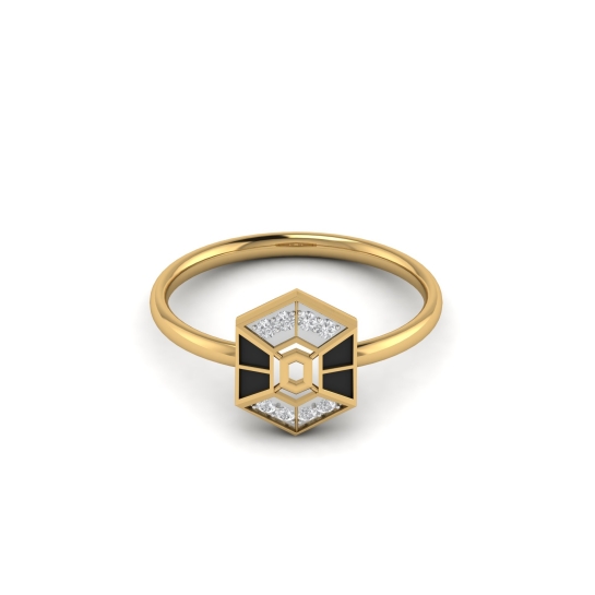 Aastha Gold and Diamond Ring