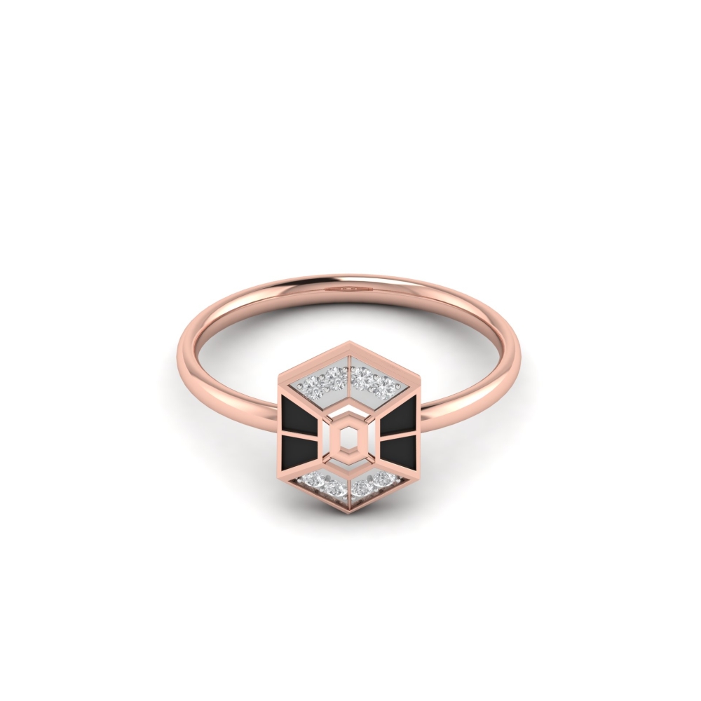 Aastha Gold and Diamond Ring