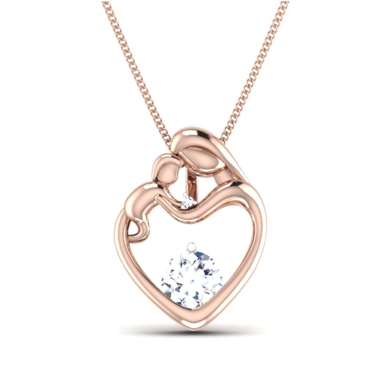 Rylee Gold and Diamond Pendant