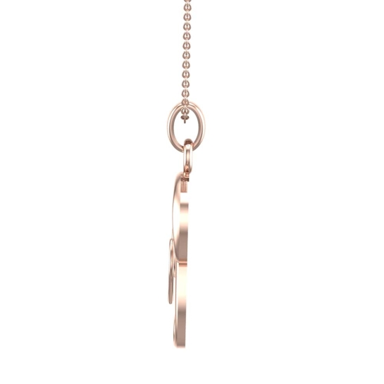 Hilary Initial Diamond Pendant