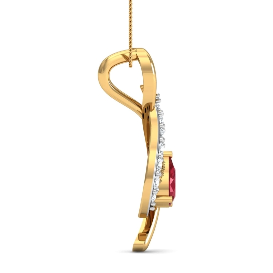 Briella Gold and Diamond Pendant