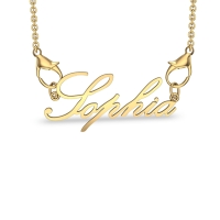 Sophia Yellow Gold Pendant