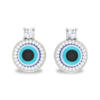 Tamasi White Gold Diamond Stud Earrings For Women 