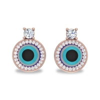 Tamasi  Evil Eye Diamond Studs