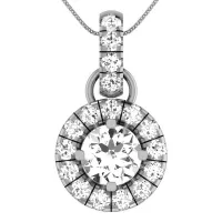 925 Sterling Silver Designer Silver Pendant for Women