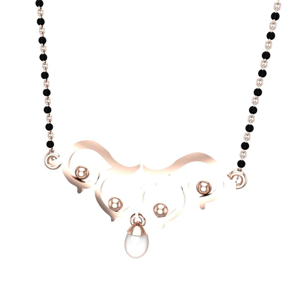 Manya Yellow Mangalsutra Designs in Gold Manya Yellow Mangalsutra Designs in Gold