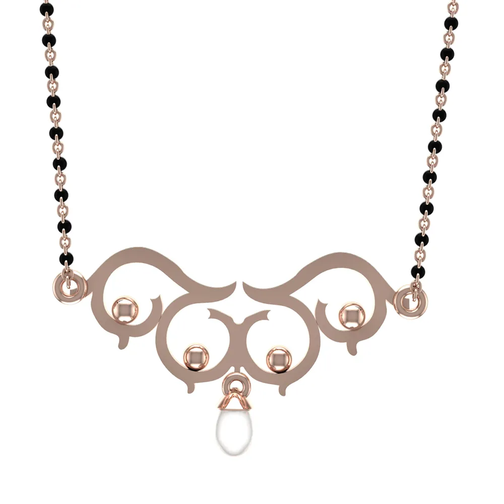 Manya Yellow Mangalsutra Designs in Gold Manya Yellow Mangalsutra Designs in Gold