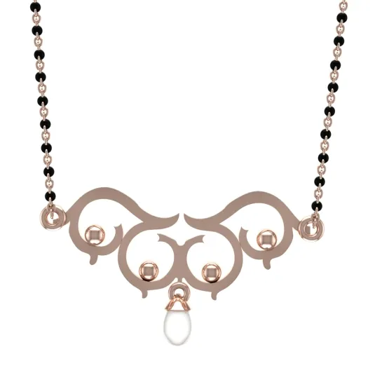 Manya Yellow Mangalsutra Designs in Gold Manya Yellow Mangalsutra Designs in Gold