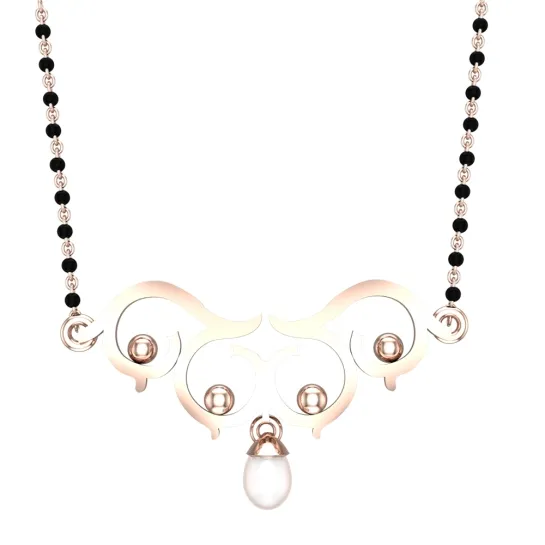 Manya Yellow Mangalsutra Designs in Gold Manya Yellow Mangalsutra Designs in Gold