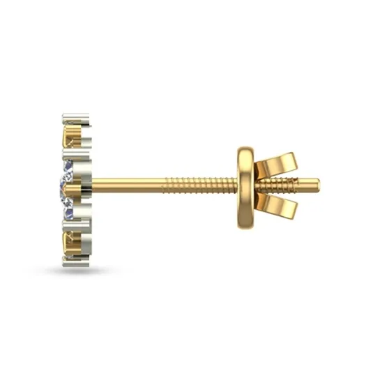 Siya White Gold Diamond Stud Earrings Siya White Gold Diamond Stud Earrings