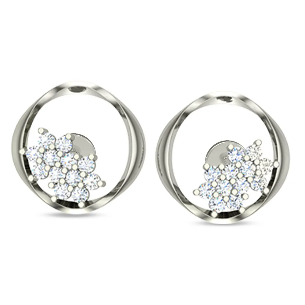 Eileena Yellow Gold Stud Earrings Eileena Yellow Gold Stud Earrings