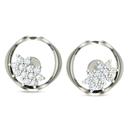 Eileena Yellow Gold Stud Earrings Eileena Yellow Gold Stud Earrings